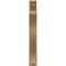 Ekena Millwork 6-in W x 34-in D x 40-in H Funston Trad Rough Cedar Woodgrain TimberThane Outlooker, Primed Tan OUTUR060X34X40FST04RCPR - alternate 3